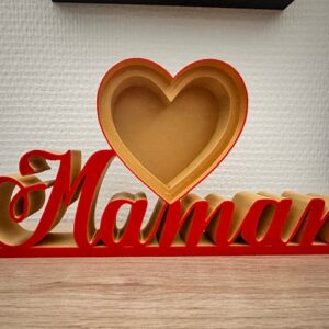 Support photo "Maman"