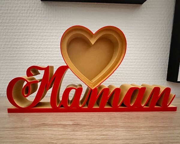 Support photo "Maman"