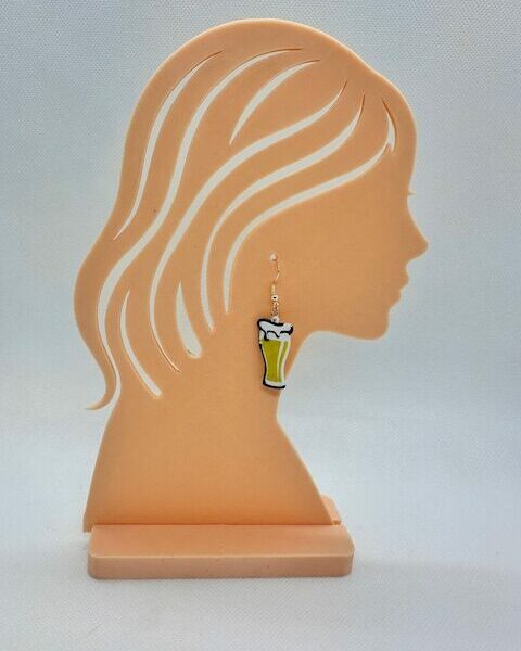 Boucles d'oreilles "biere"