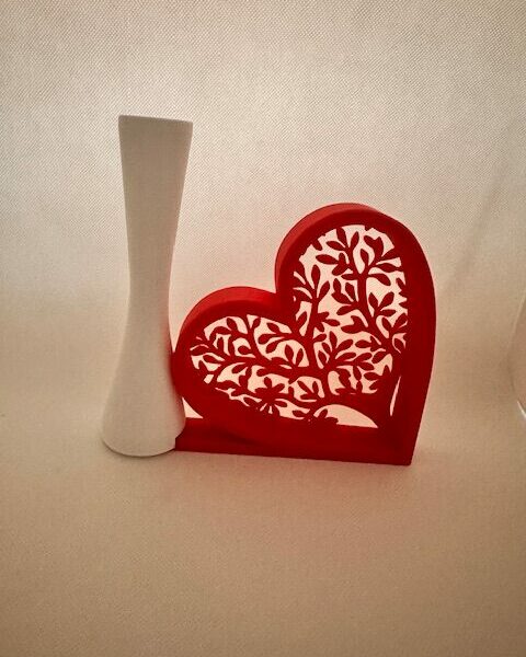 Soliflore Cœur décoratif