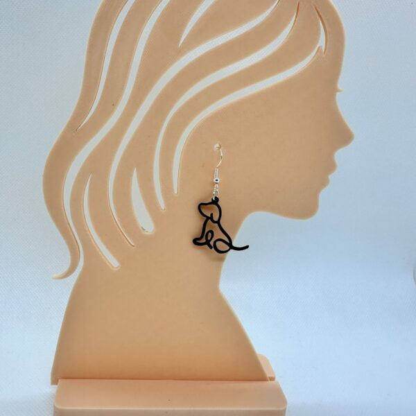 Boucles d’oreilles chien