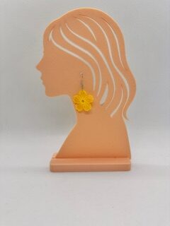 Boucles d’oreilles Fleur