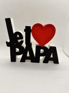 Porte-photo “Je t’aime Papa” ❤️