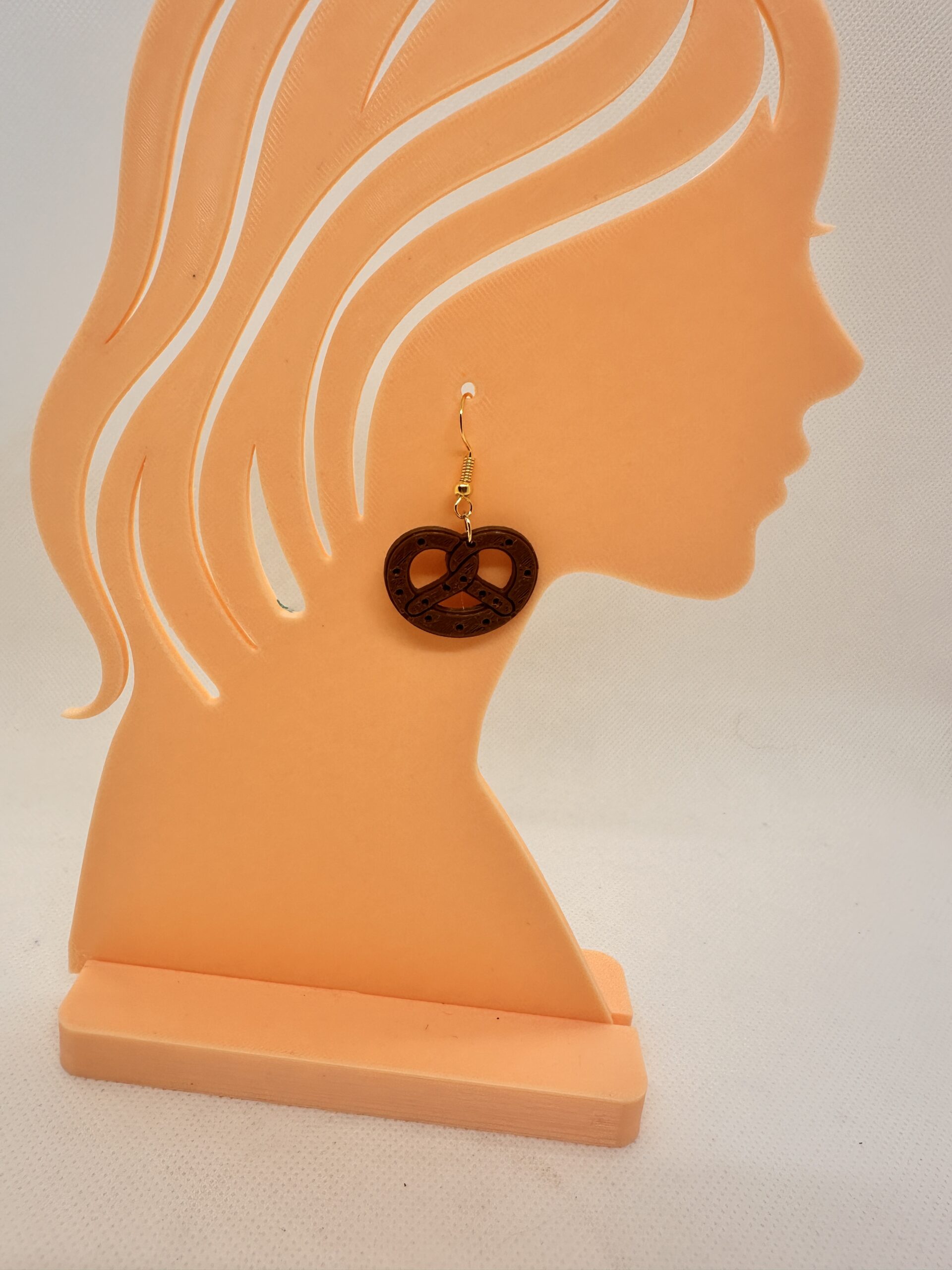 Boucles d'oreilles Bretzel