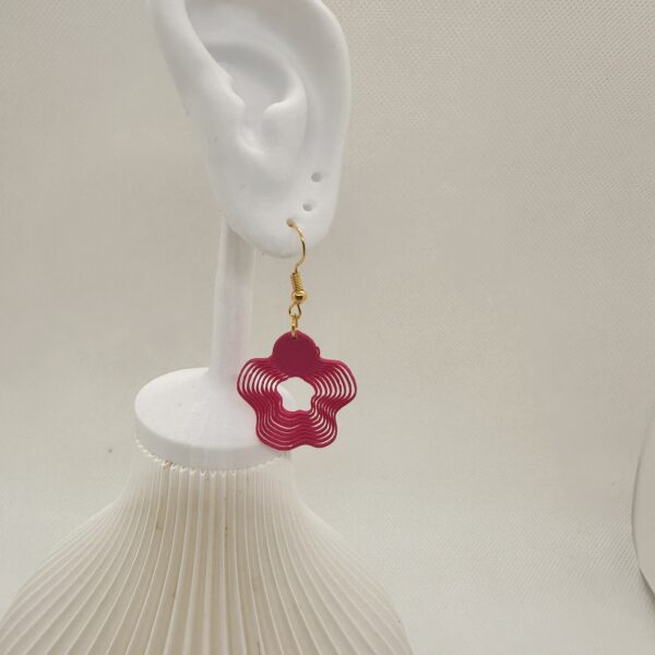 Boucles d'oreilles Fleur