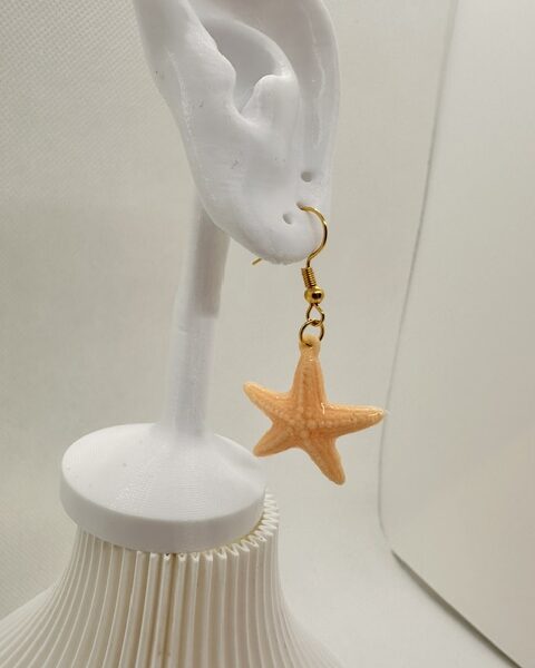 Boucles d'oreilles Étoile de mer