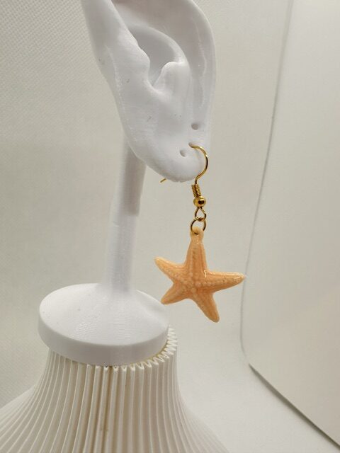 Boucles d'oreilles Étoile de mer