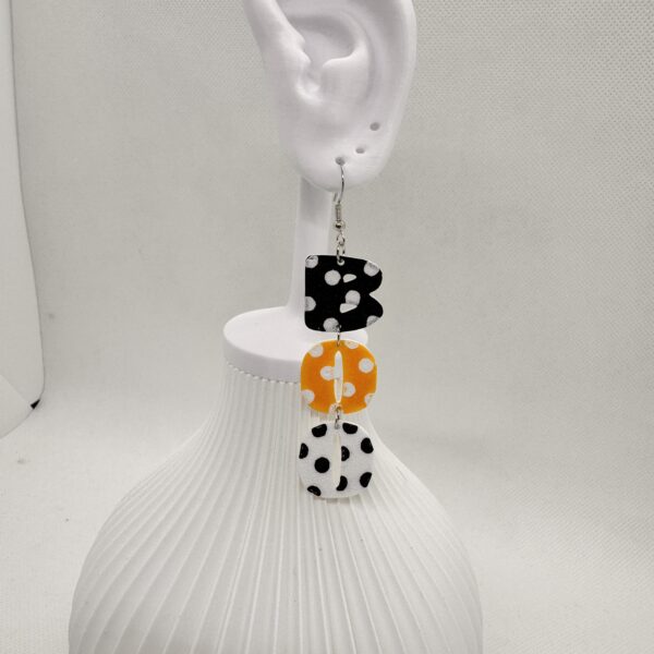 Boucles d’oreilles Halloween « BOO »