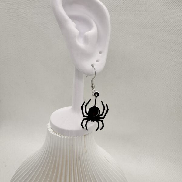 Boucles d’oreilles Halloween « Araignée »